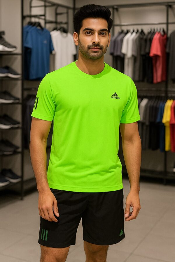 Men's Sportswear Combo : Dry-Fit T-shirt & Lycra Shorts