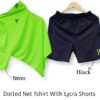 Men's Sportswear Combo : Dry-Fit T-shirt & Lycra Shorts