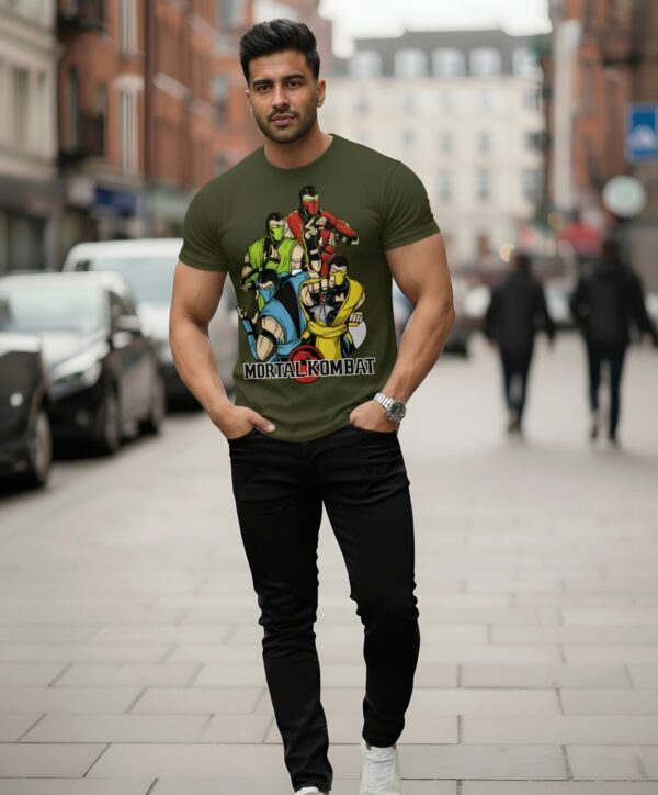Mortal Kombat Warriors Gaming T-Shirt | Scorpion & Sub-Zero Tee