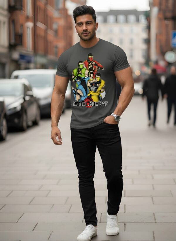 Mortal Kombat Warriors Gaming T-Shirt | Scorpion & Sub-Zero Tee