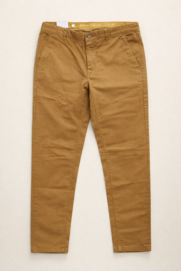 Men's Modern Regular Fit Stretch Chinos