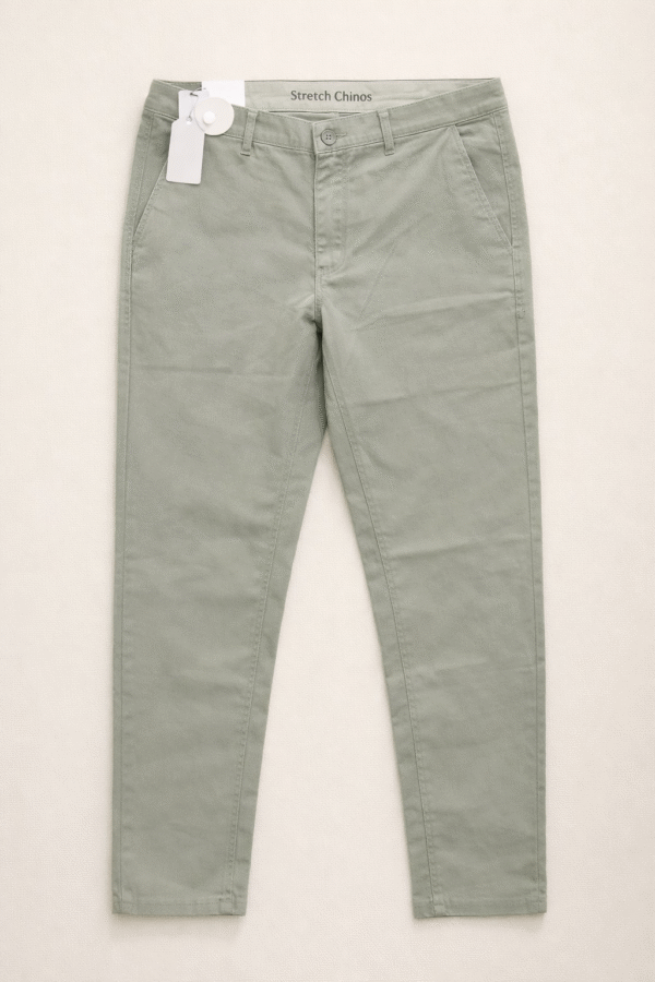 Men's Modern Regular Fit Stretch Chinos