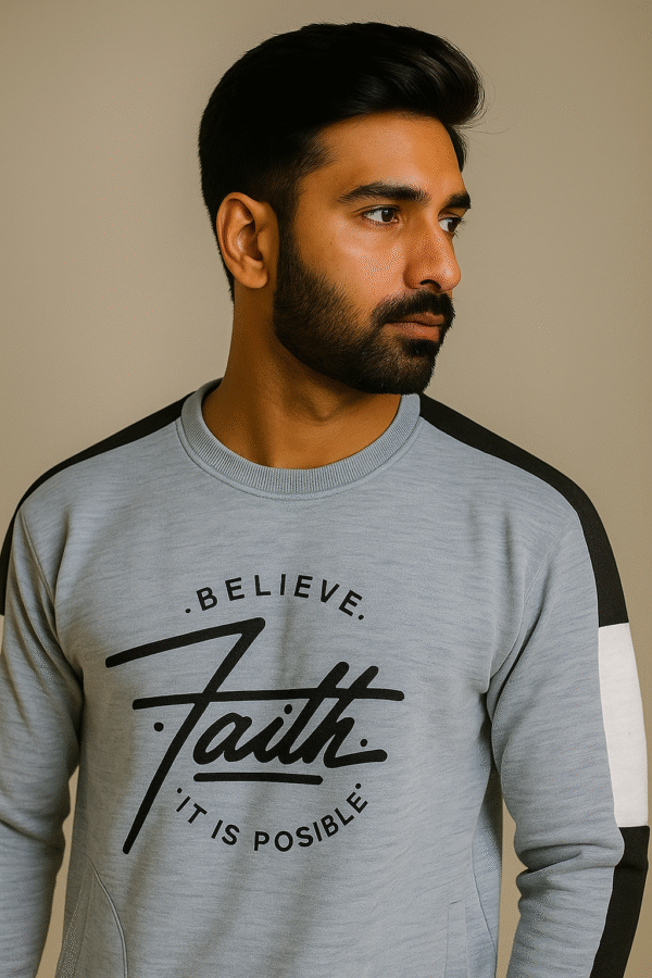 FAITH GRAPHIC SWEATSHIRT