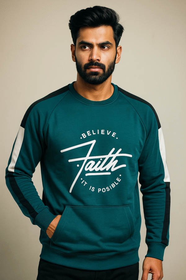 FAITH GRAPHIC SWEATSHIRT