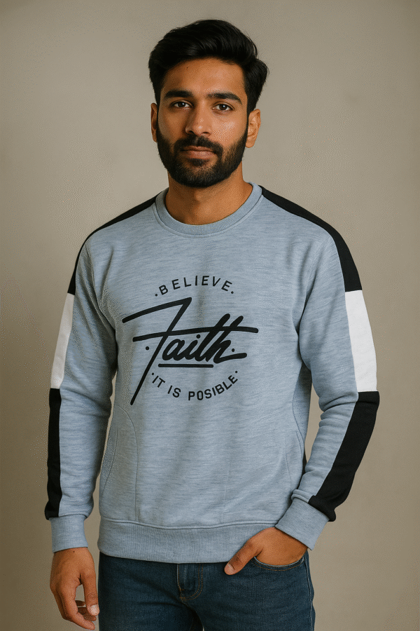FAITH GRAPHIC SWEATSHIRT