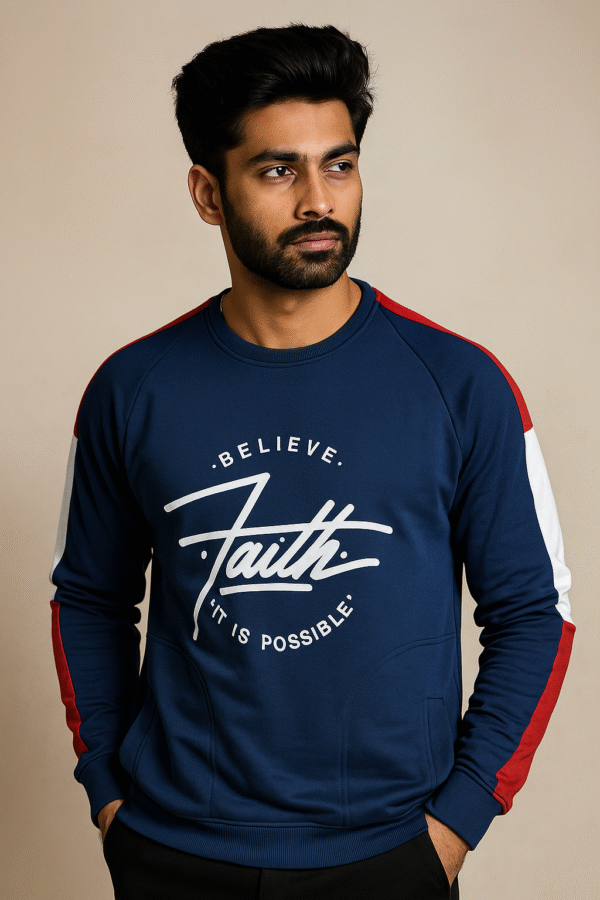 FAITH GRAPHIC SWEATSHIRT
