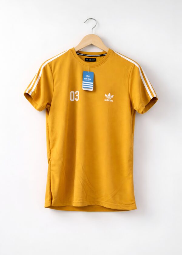 Mustard Half Sleeve Track Suit Set