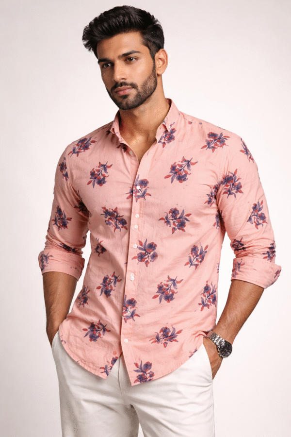 FLORAL PRINTED CASUAL SHIRT