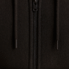 BLACK ZIP-UP HOODIE