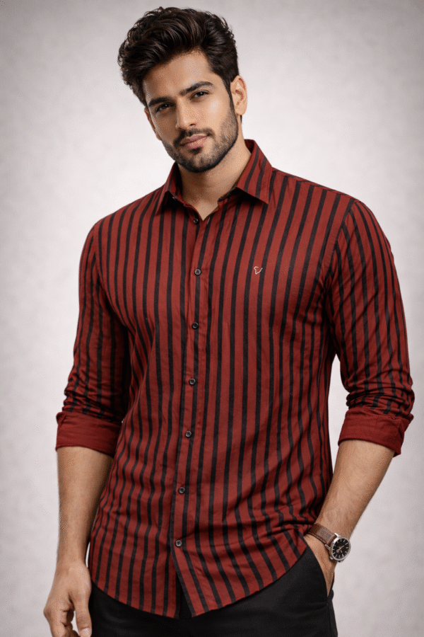 Striped Casual Shirt