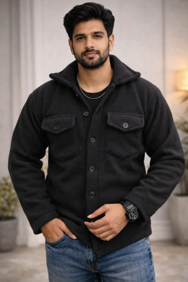 PREMIUM WINTER FLEECE SHIRT JACKET