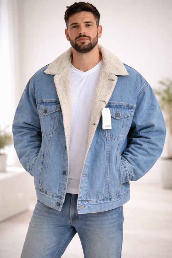 PREMIUM SHERPA LINED DENIM JACKET