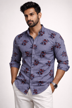 FLORAL PRINTED CASUAL SHIRT