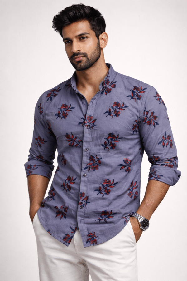 FLORAL PRINTED CASUAL SHIRT