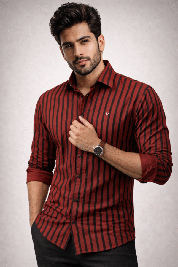 Striped Casual Shirt