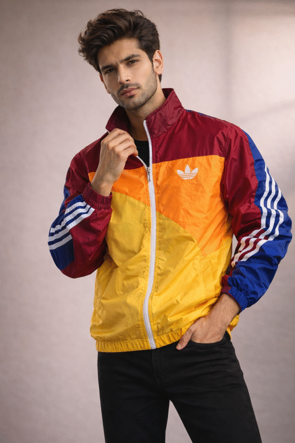 MULTICOLOR WINDCHEATER JACKET