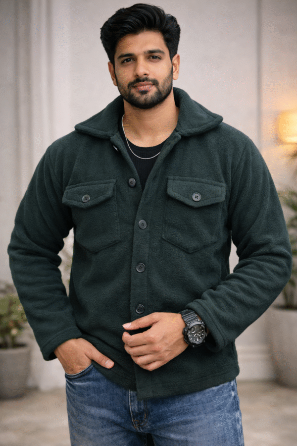 PREMIUM WINTER FLEECE SHIRT JACKET