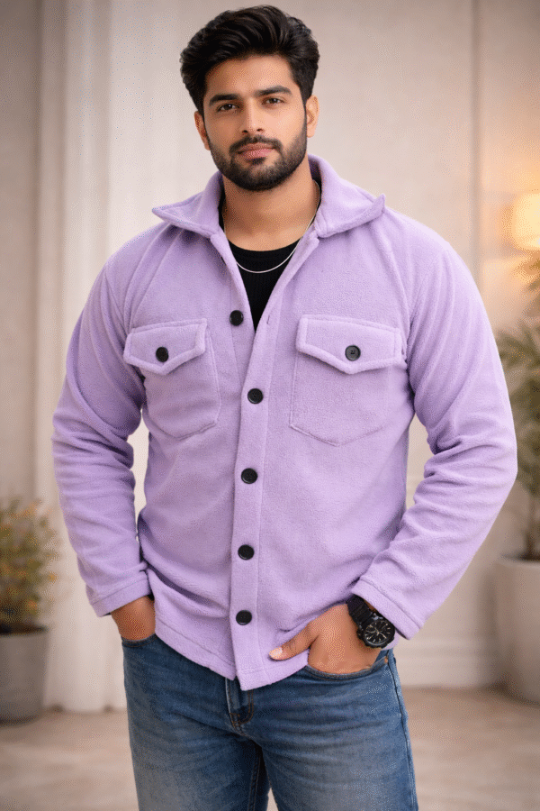 PREMIUM WINTER FLEECE SHIRT JACKET