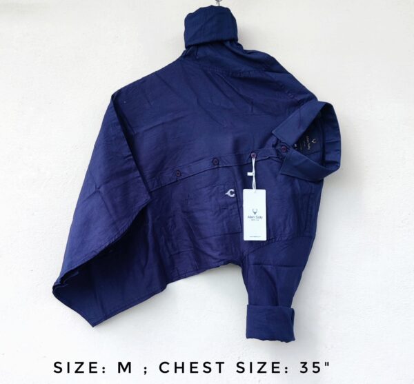 Navy Blue Plain Shirt