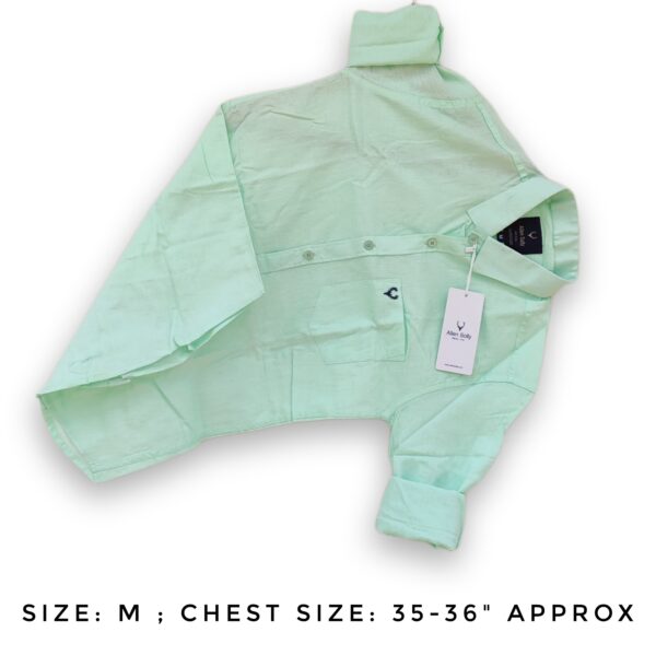 Mint Green/Sea Green Plain shirt