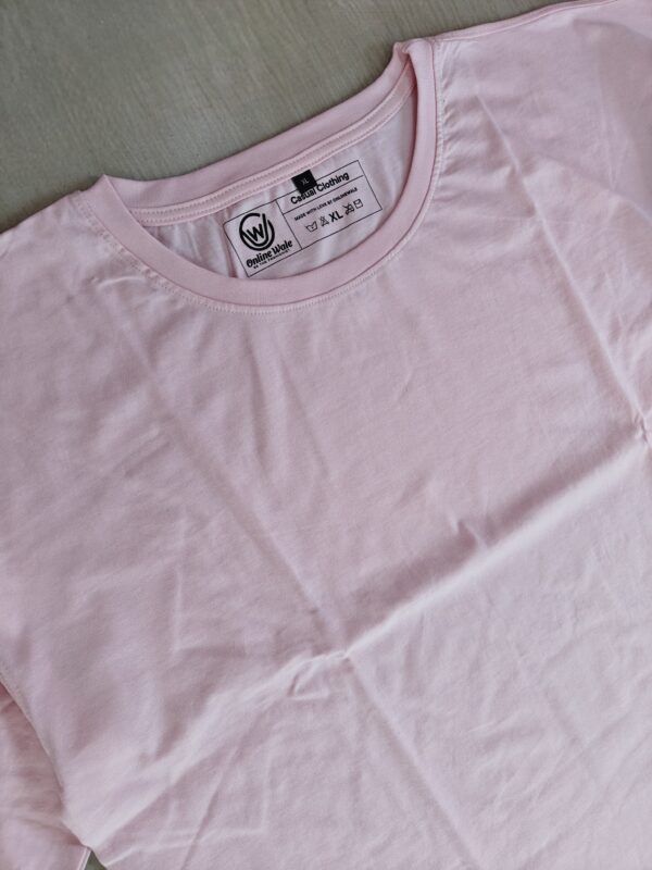 Onion Pink Plain Over-Sized Tshirt