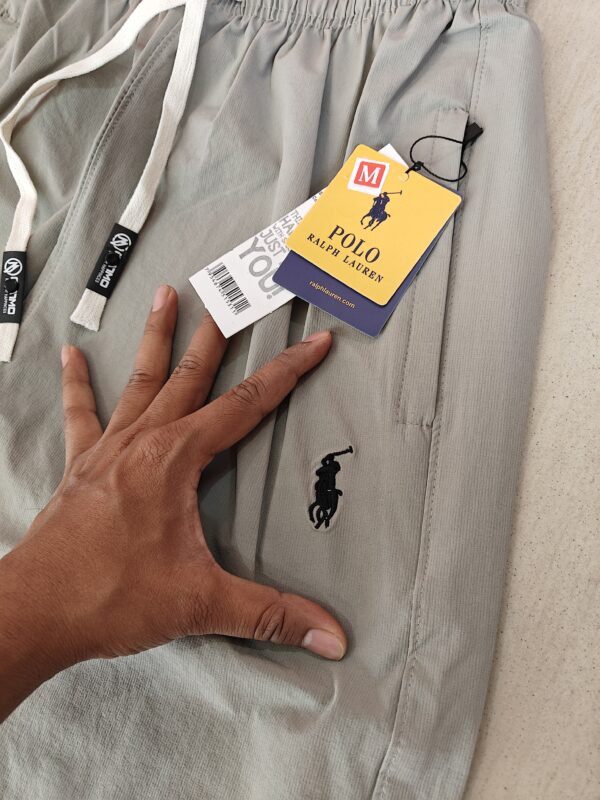 Sage Grey Boot-Cut Trackpant