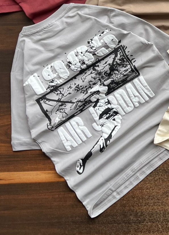 Puffed Drop Shoulder T-Shirt