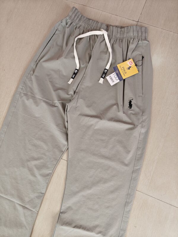 Sage Grey Boot-Cut Trackpant
