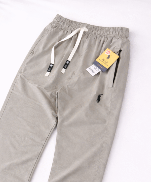Sage Grey Boot-Cut Trackpant