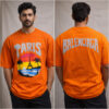 ORANGE PARIS DROP SHOULDER TSHIRT