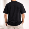 Black Plain Over Sized Tshirt