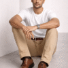 Classic Beige Formal Casual Chinos