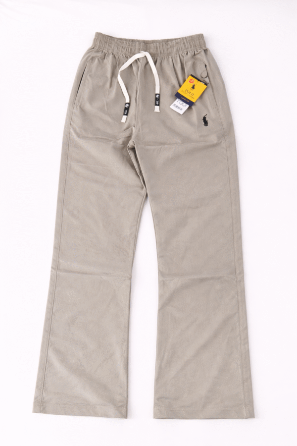 Sage Grey Boot-Cut Trackpant