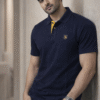 Navy Blue Polo T-Shirt