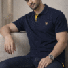Navy Blue Polo T-Shirt