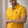 Mustard Yellow Polo T-Shirt