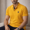 Mustard Yellow Polo T-Shirt