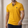 Mustard Yellow Polo T-Shirt