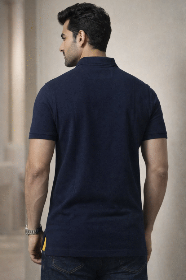 Navy Blue Polo T-Shirt