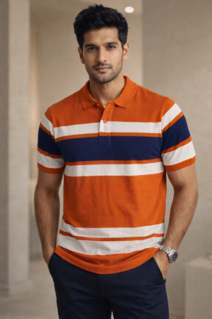 Orange Polo T-Shirt