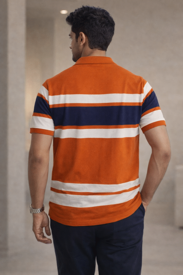 Orange Polo T-Shirt