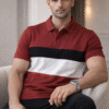 Maroon Polo T-Shirt