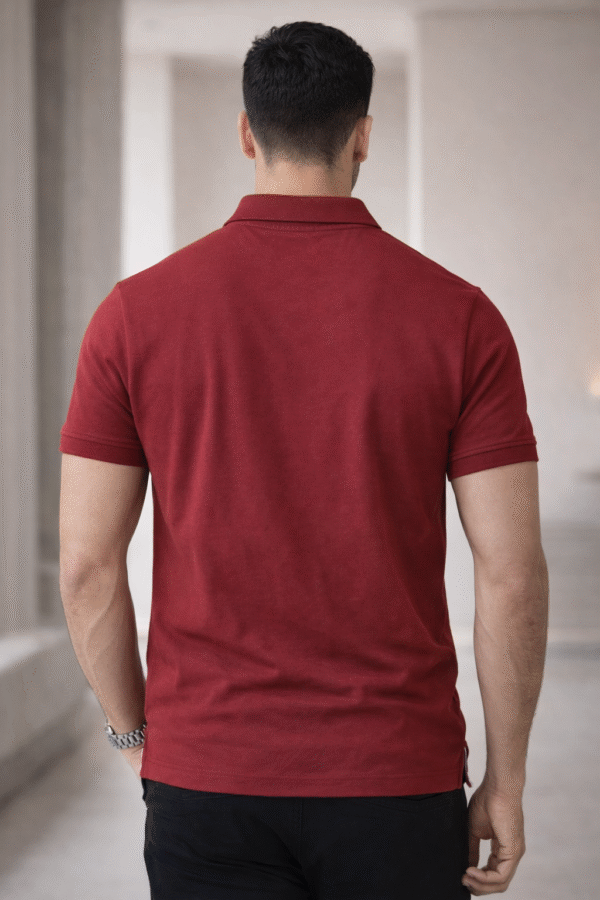Maroon Polo T-Shirt