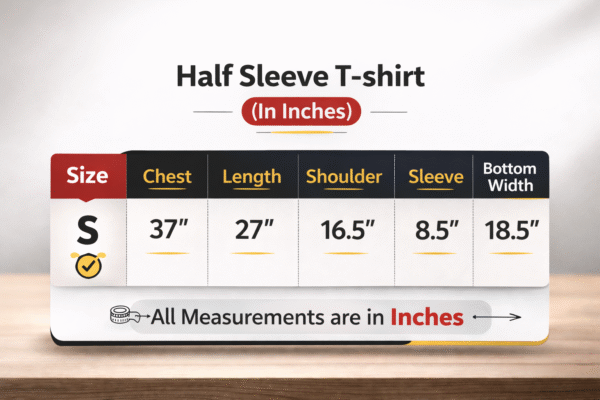 Navy Blue Striped Round Neck T-Shirt