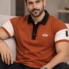 Rust Orange Polo T-Shirt