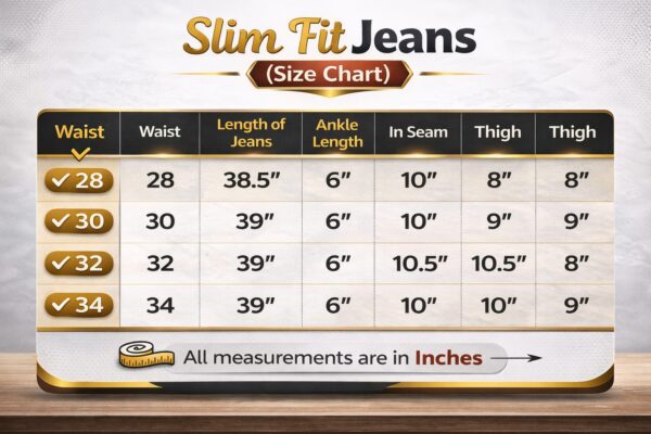 Vintage Mid Blue Slim Fit Denim Jeans