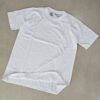 White Round Neck Plain T-shirt