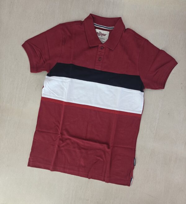 Maroon Polo T-Shirt