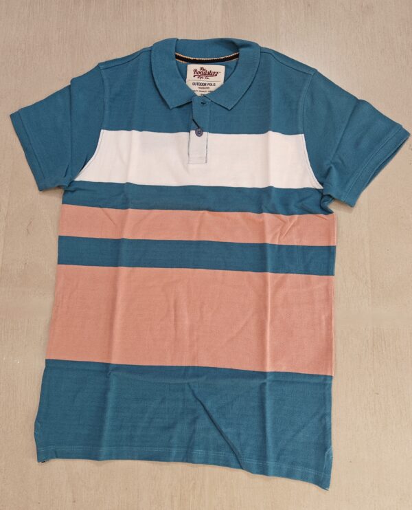 Teal Blue Polo T-Shirt