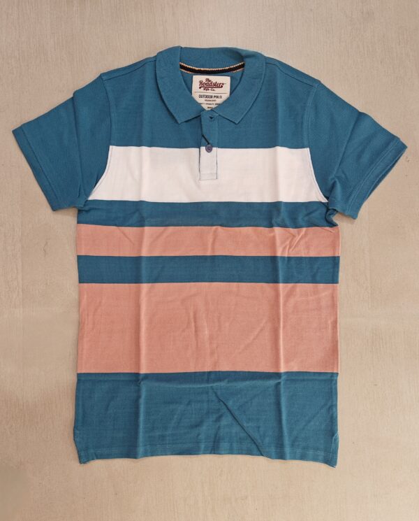 Teal Blue Polo T-Shirt